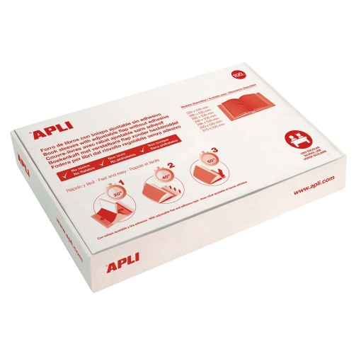 Capa Forra Livros APLI A4 29,5cm 130 Microns