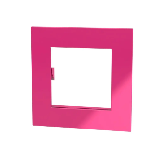Íman 75x75mm rosa moldura DAHLE Mega Magnet