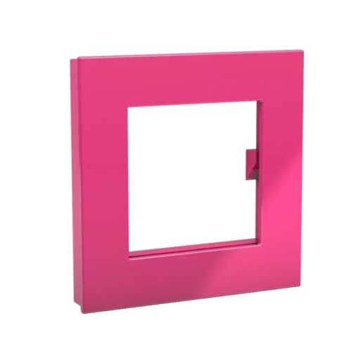 Íman 75x75mm rosa moldura DAHLE Mega Magnet
