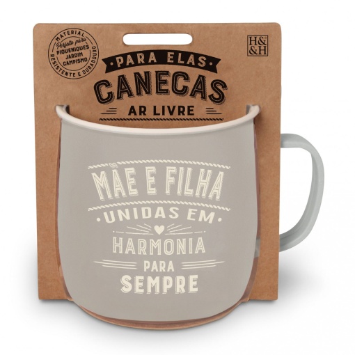 Caneca em Melamina "Mãe e Filha"