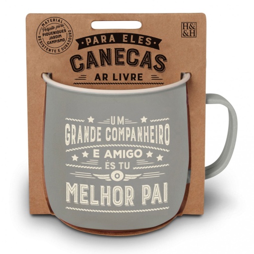 Caneca em Melamina "Melhor Pai"