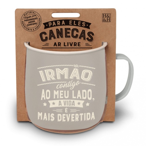 Caneca em Melamina "Melhor Irmão"