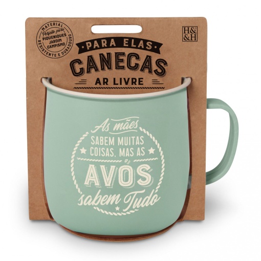 Caneca em Melamina "As avós sabem tudo"