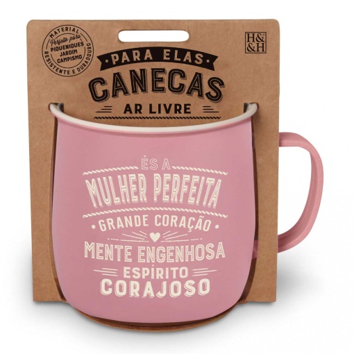 Caneca em Melamina "Mulher Perfeita"