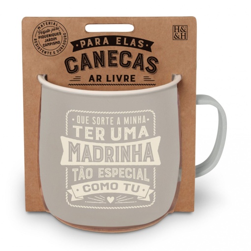 Caneca de Cerâmica em Melamina "Madrinha"