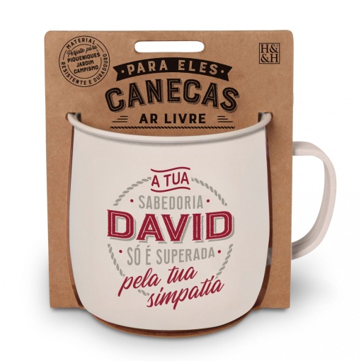 Caneca em Melamina "David"