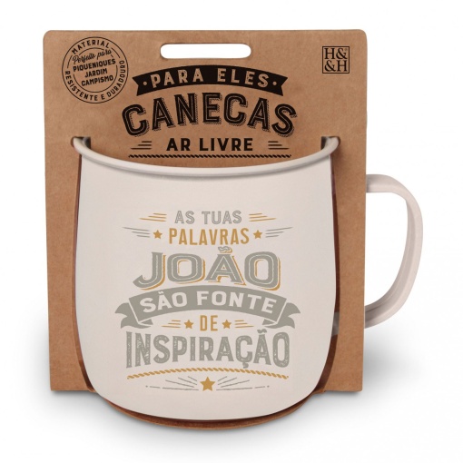 Caneca em Melamina "João"