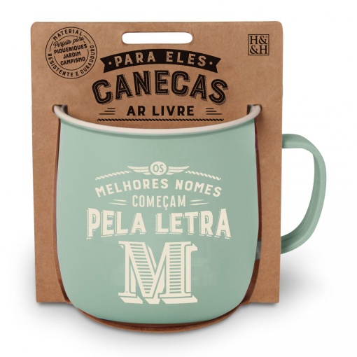 Caneca em Melamina "M"