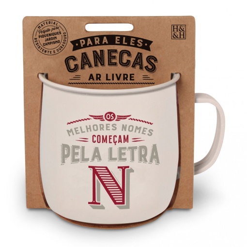 Caneca em Melamina "N"