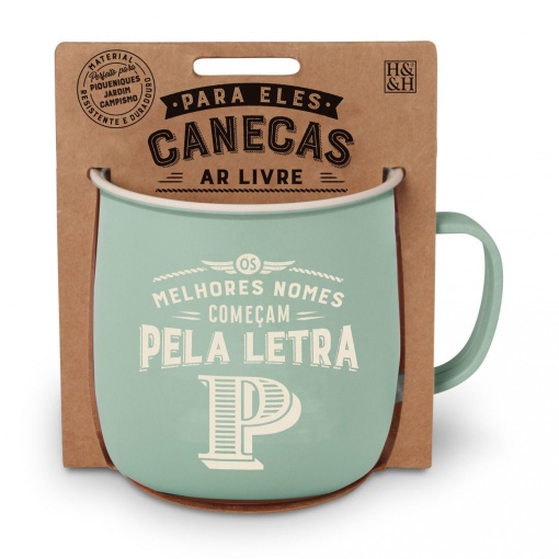 Caneca em Melamina "P"