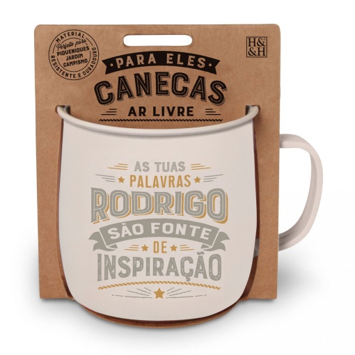 Caneca em Melamina "Rodrigo"