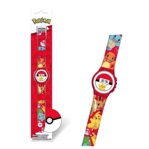 Relógio de Pulso DIGITAL POKEMON