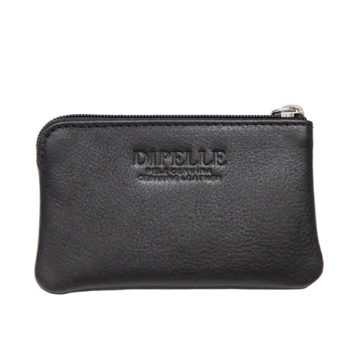 Porta-moedas em pele Dipelle preto DP1807