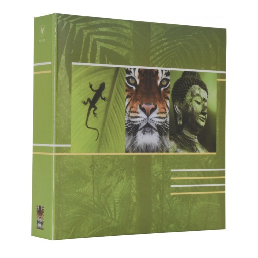 Álbum Fotográfico com bolsas HENZO Earth 10x15cm 200 fotos verde