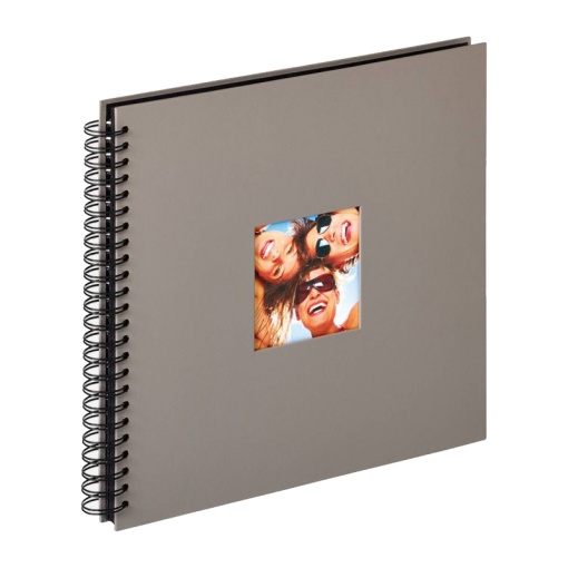 Álbum Fotográfico espiral WALTHER Fun 50 folhas cinza