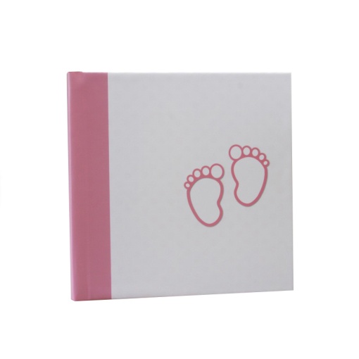 Álbum Fotográfico BF2 20 folhas pezinhos rosa