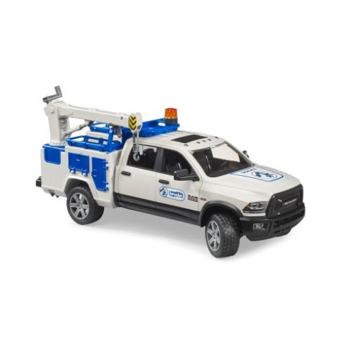 Carrinha de Serviço RAM 2500 com Farol Giratório 1:16 44cm BRUDER