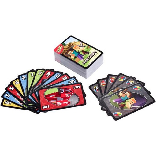 UNO MINECRAFT Mattel Games FPD61