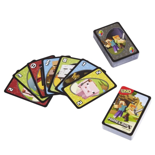 UNO MINECRAFT Mattel Games FPD61