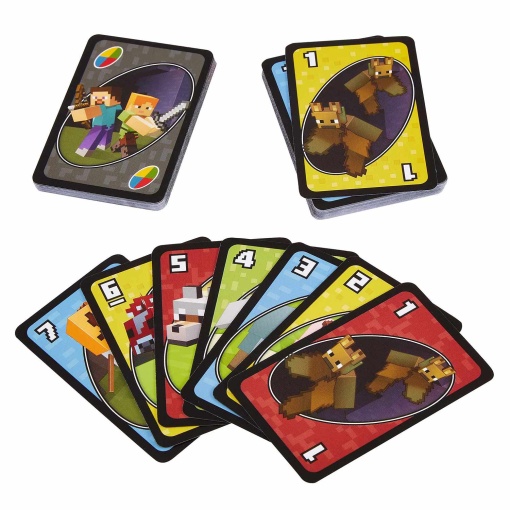 UNO MINECRAFT Mattel Games FPD61