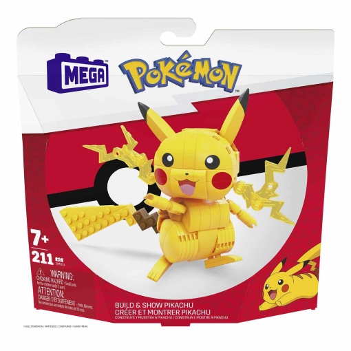 Mega POKEMON Construx Pikachu 211 peças MATTEL
