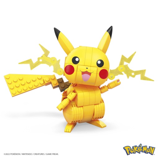 MEGA Pokémon Construx Pikachu 211 peças Mattel GMD31