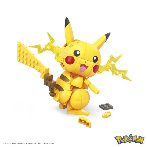 MEGA Pokémon Construx Pikachu 211 peças Mattel GMD31