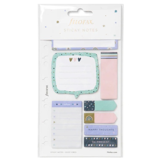 FILOFAX Good Vibes sticky note pad set - 8 units