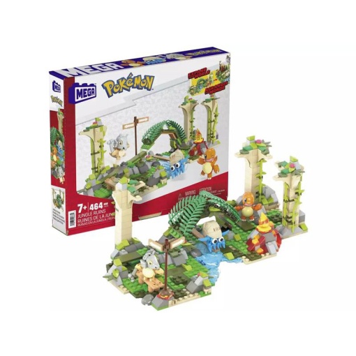 Mega POKEMON ruínas na selva 464 peças MATTEL