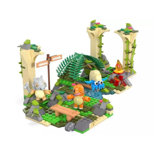 Mega POKEMON ruínas na selva 464 peças MATTEL