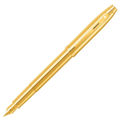 Caneta de Aparo SHEAFFER 100 Dourada Gloss M