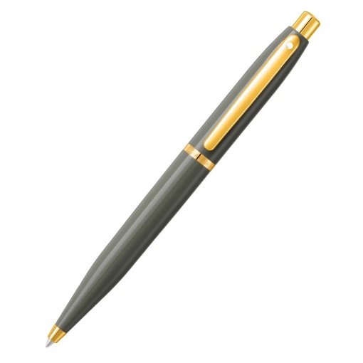 Esferográfica SHEAFFER Vfm Cinza Gloss Golden Trim M
