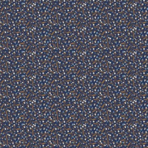 Tecido HILOGAR Heritage Cottage 04 Azul Marinho 1x1,10m