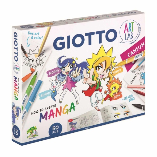 Conjunto GIOTTO Art Lab Manga