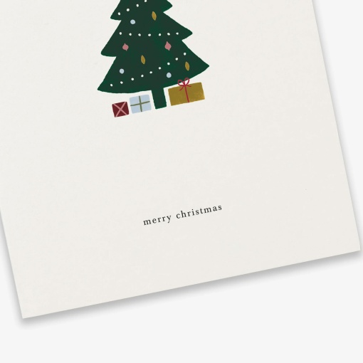 Postal KARTOTEK Christmas Tree "Merry Christmas"