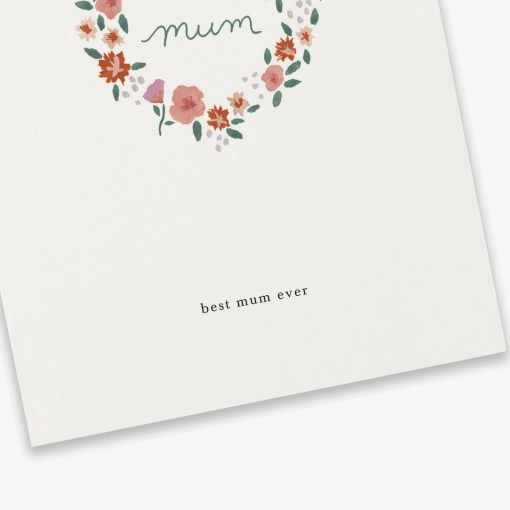 Postal KARTOTEK Mum "Best Mum Ever"
