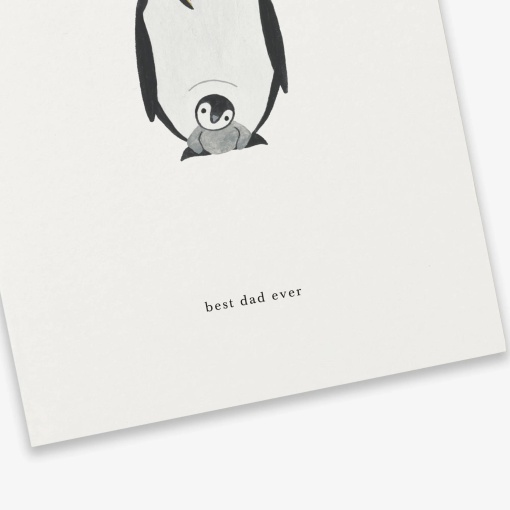 Postal KARTOTEK Pinguin "Best Dad Ever"