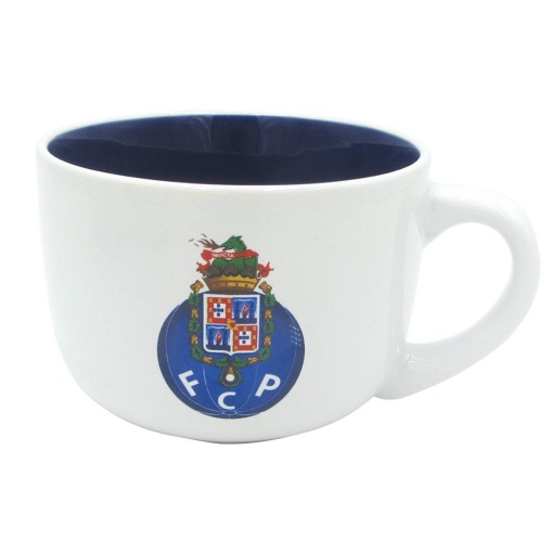 Caneca Almoçadeira PORTO Branco/azul