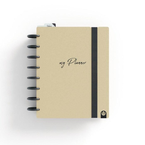 A5 Ingeniox Classic weekly planner beige