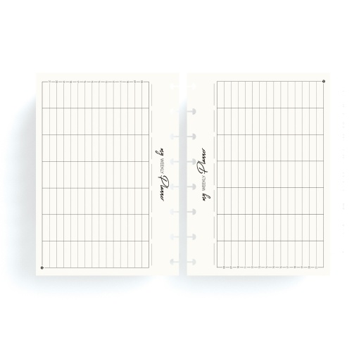 Refillable Weekly Planner A5 (Undated) Ingeniox 66305105