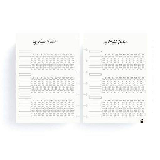 Refillable Weekly Planner A5 (Undated) Ingeniox 66305105