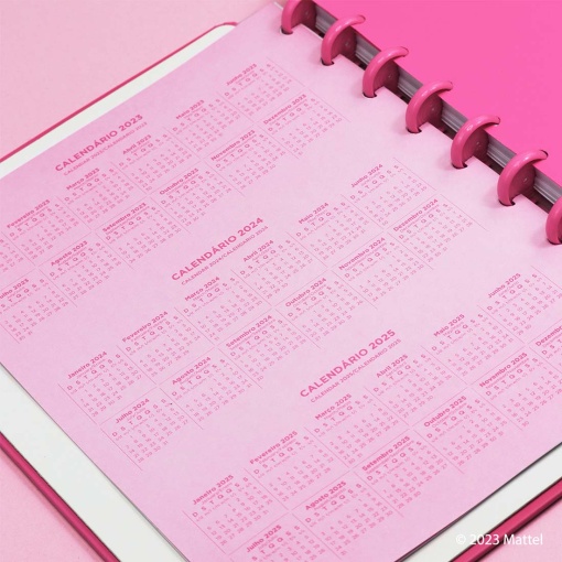 CADERNO INTELIGENTE Grande (215x280mm) Pautado BARBIE