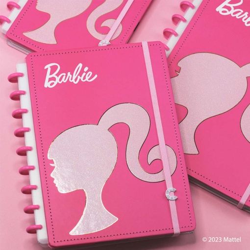 CADERNO INTELIGENTE Grande (215x280mm) Pautado BARBIE