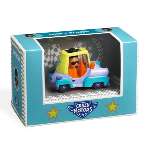 Crazy Motors Funky Bolide Miniatura DJECO