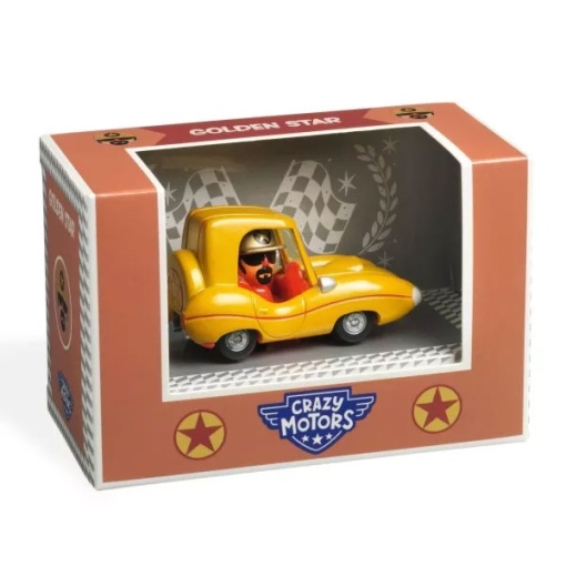 Crazy Motors GOLDEN STAR Miniatura DJECO