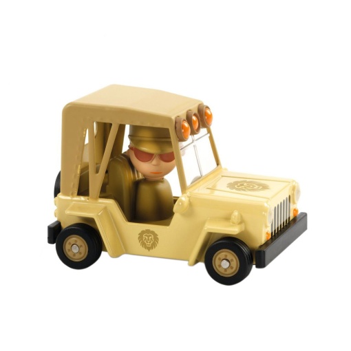 Crazy Motors Lion Safari Miniatura DJECO