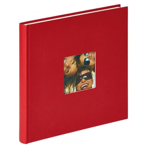 Álbum Fotográfico WALTHER Fun 20 folhas vermelho