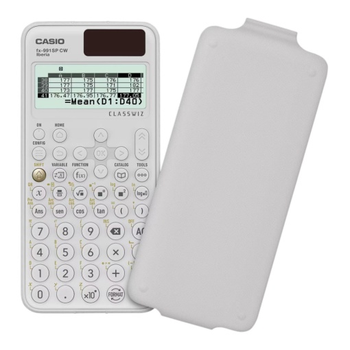 Calculadora científica CASIO Fx-991SP Cw branco 12 dígitos