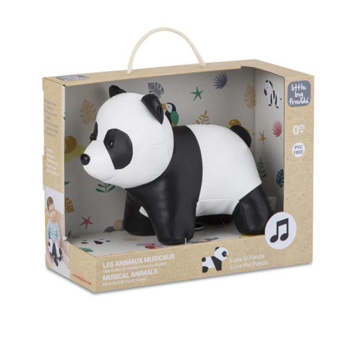 Peluche Musical LITTLE Big Friends Luca - O Panda 20cm