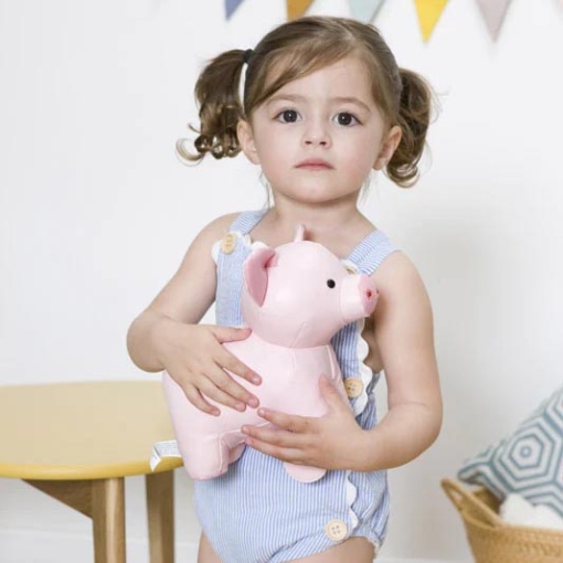 Peluche Musical LITTLE Big Friends Leo - O Porco 20cm